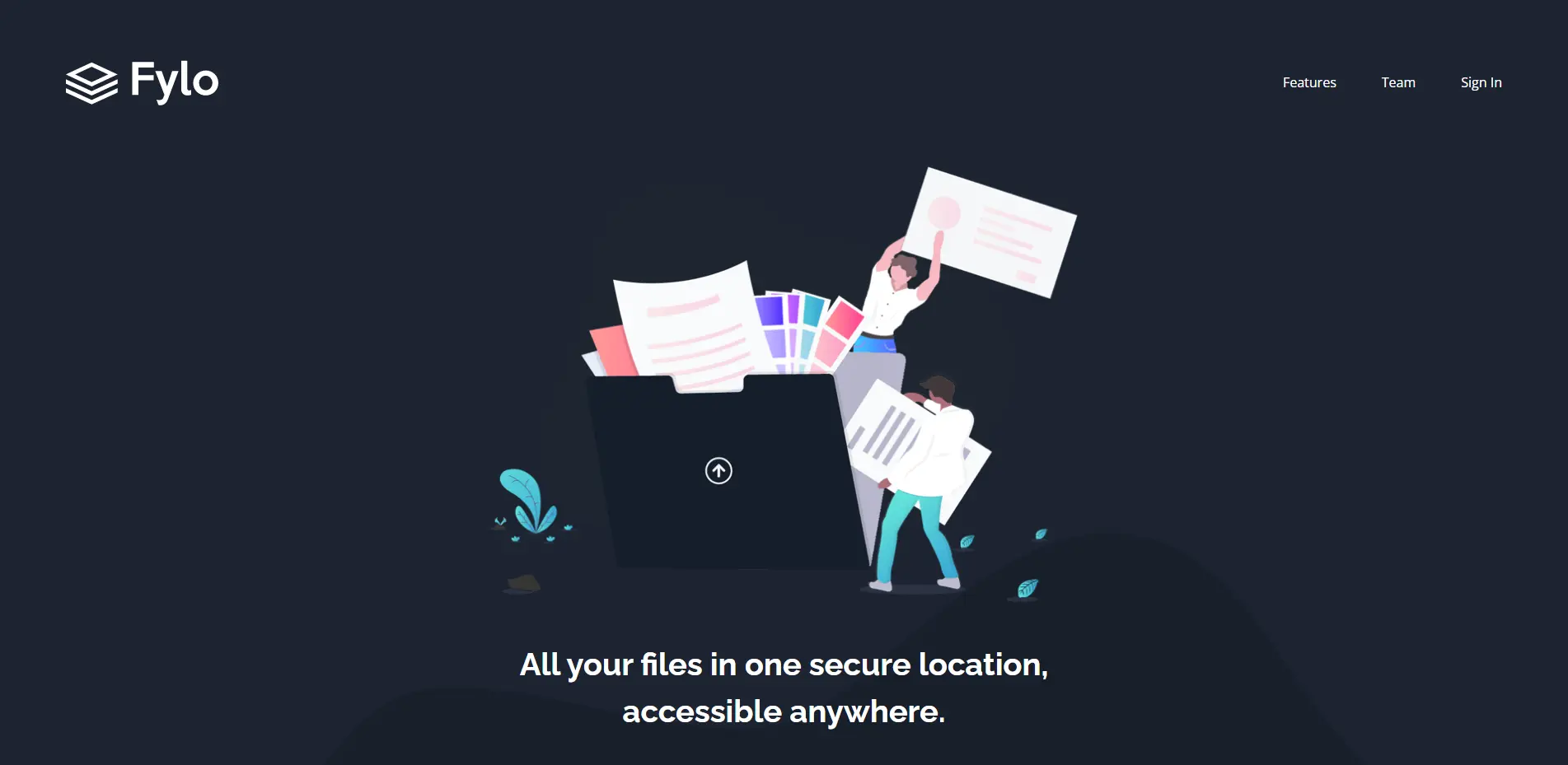 Fylo Landing Page preview