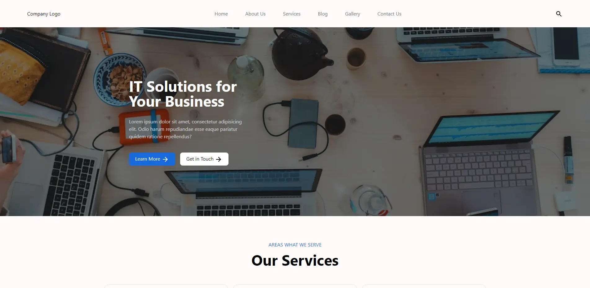 Pathsoft Landing Page preview